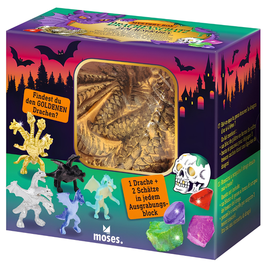 Mystery box drakenschat om uit te graven