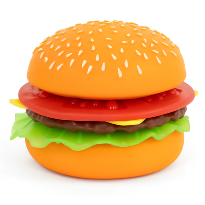 The Big Squij - Peel & Stack Burger Squishy - 12,5 cm