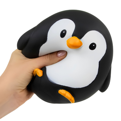 The Big Squij - Pinguïn Slow Rise Squishy - 15,5 cm