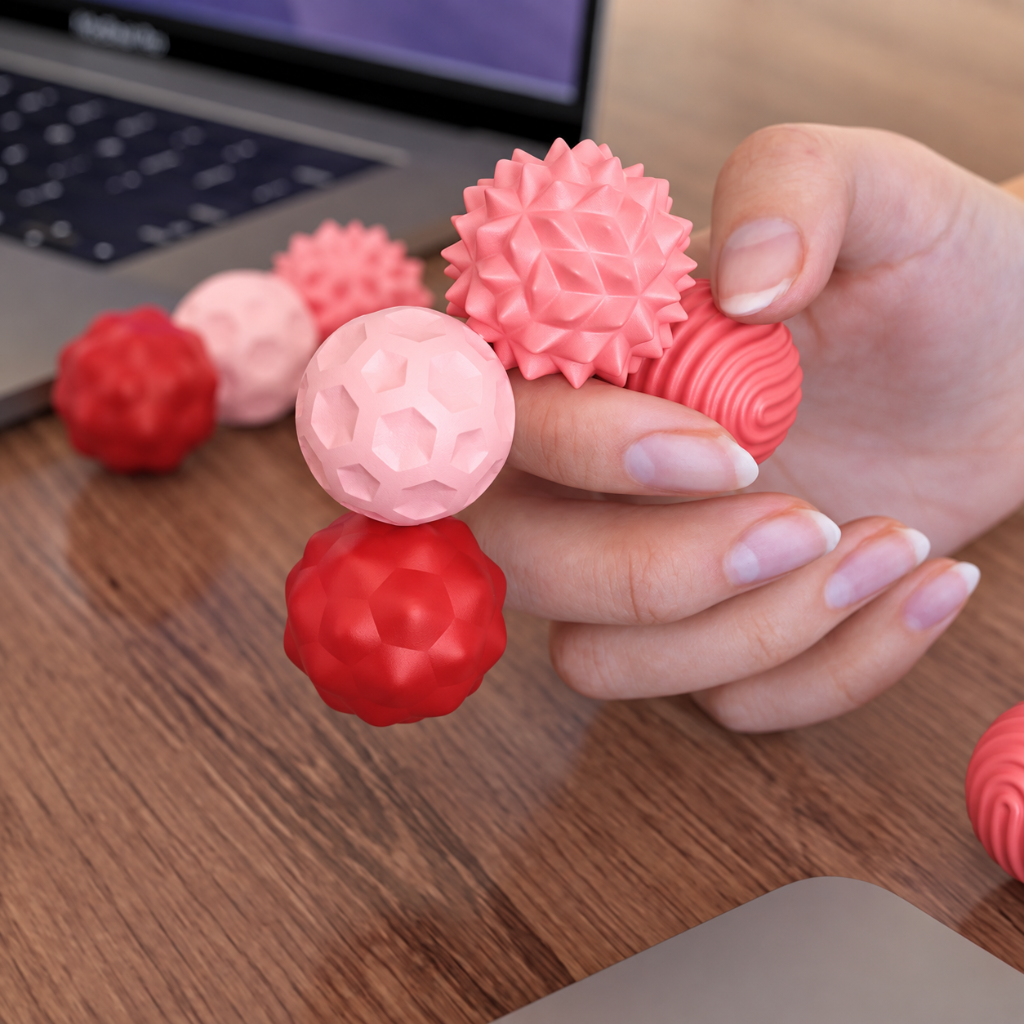 Magnetische fidget ballen