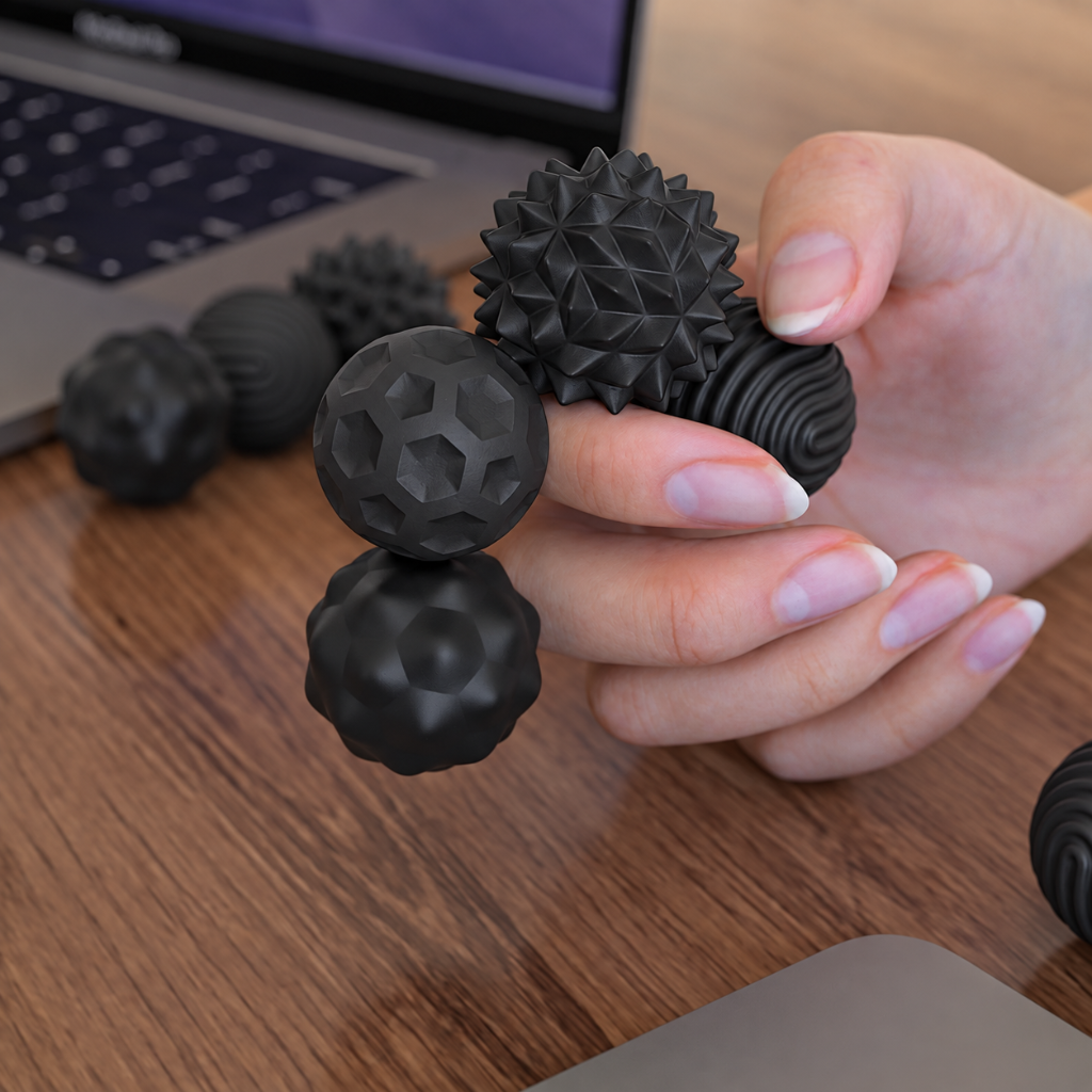 Magnetische fidget ballen