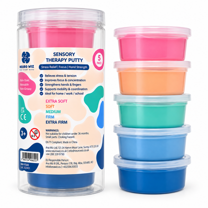 Sensorische Putty - Set 5 Weerstandsniveaus
