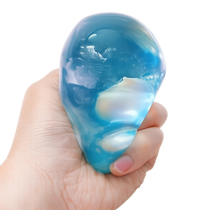 Ice Squish Cube - Blauw