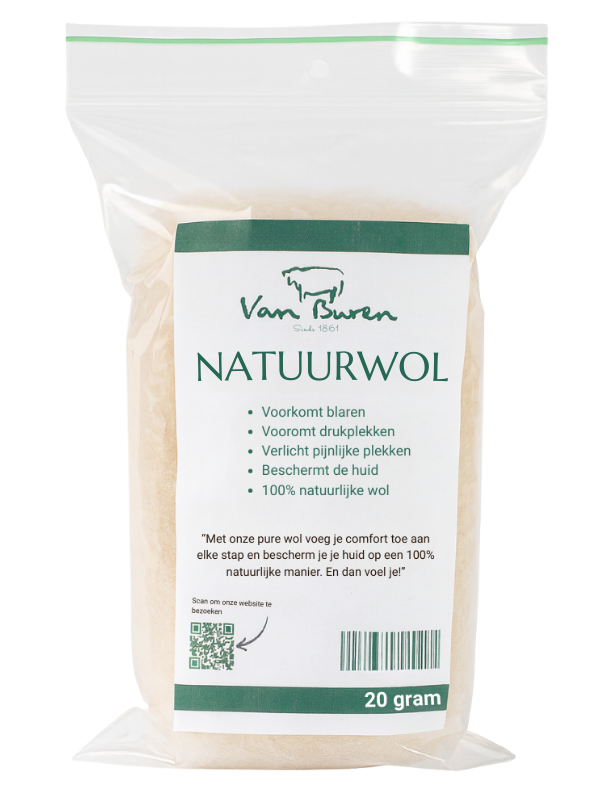 Natuur Wol - Natuurlijke bescherming voor voeten