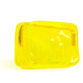 Neon transparante make-up tas