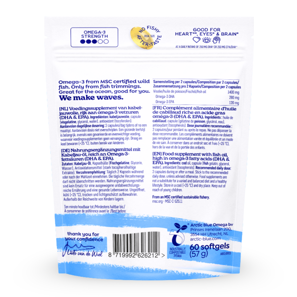 Omega-3 Visolie - Kleine Capsules