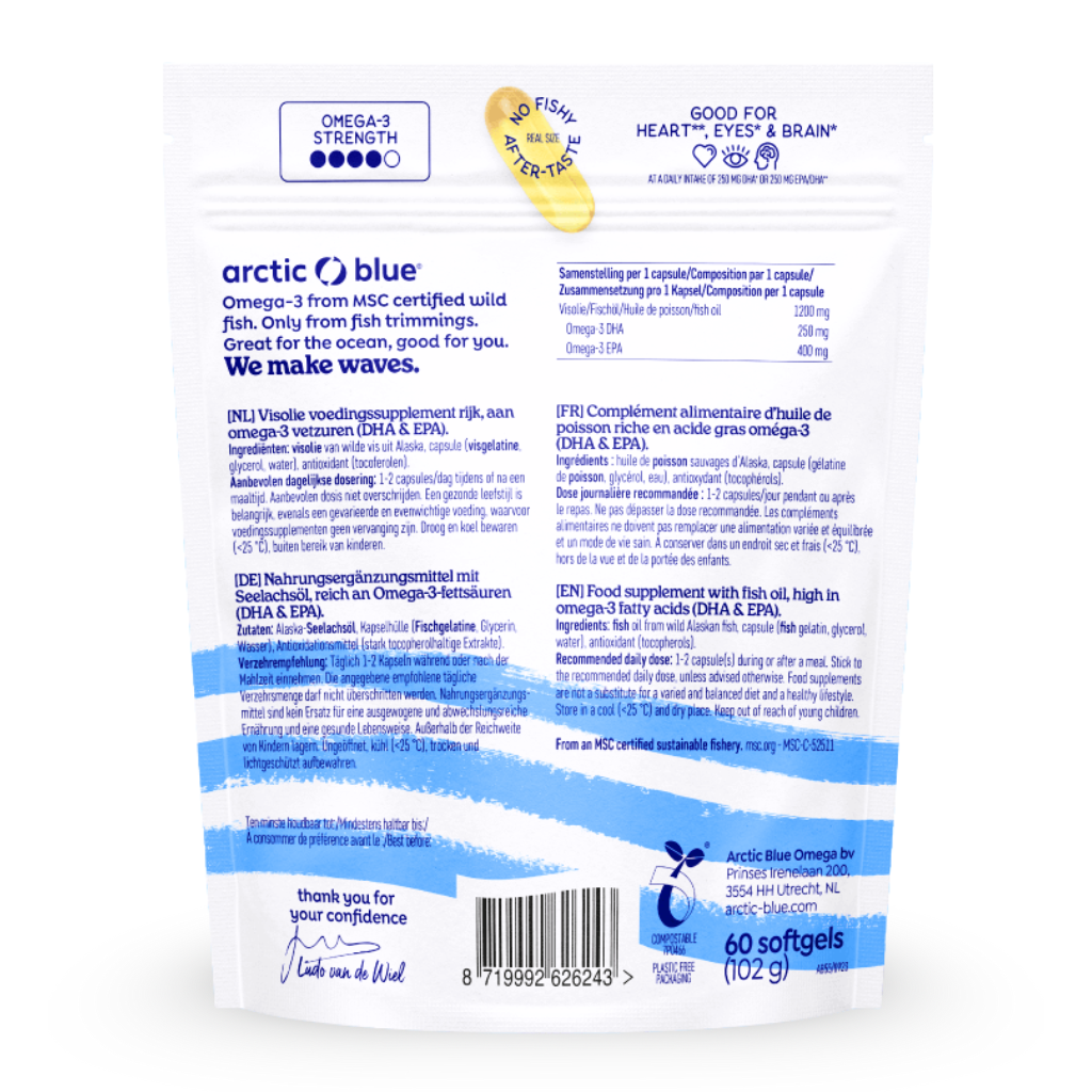 Omega-3 Visolie - Grote Capsules
