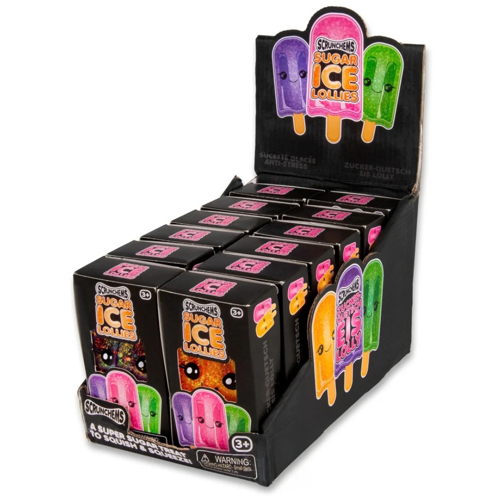 Scrunchems sugar ice lollies