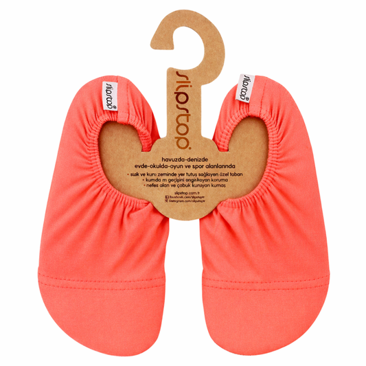 Slipstop antislip waterschoenen voor kinderen - Neon Orange