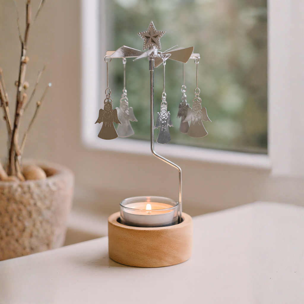 Omm for you - Kerst theelichthouder Engelen