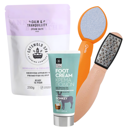 Voetverzorging Set - Relaxing + GRATIS Epsomzout 250 gram
