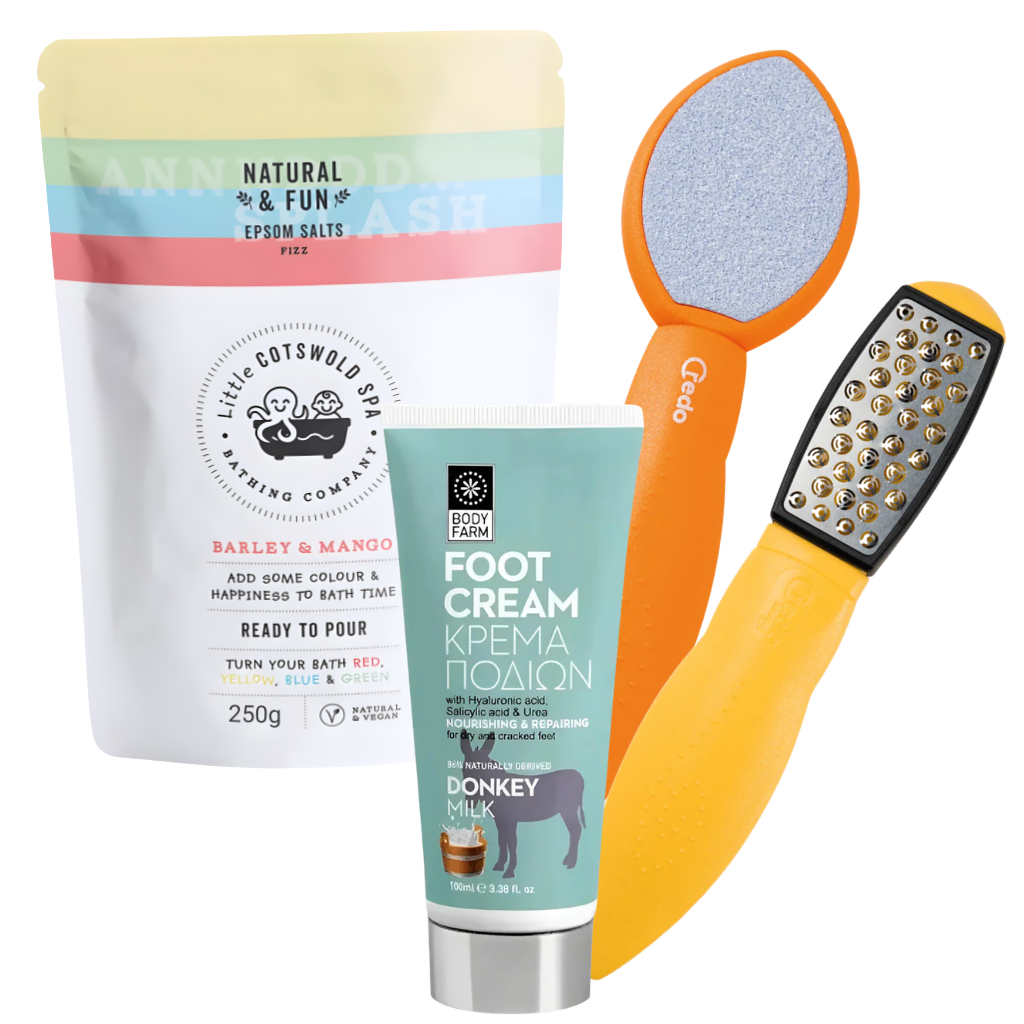 Voetverzorging Set - Relaxing + GRATIS Epsomzout 250 gram