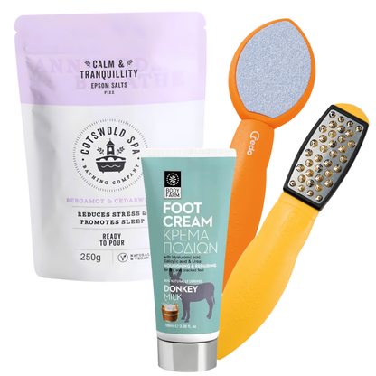 Voetverzorging Set - Relaxing + GRATIS Epsomzout 250 gram
