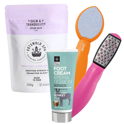 Voetverzorging Set - Relaxing + GRATIS Epsomzout 250 gram
