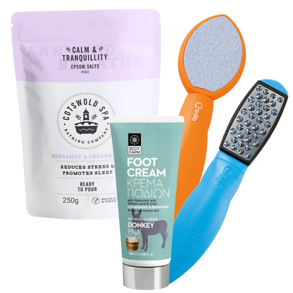 Voetverzorging Set - Relaxing + GRATIS Epsomzout 250 gram