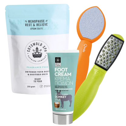 Voetverzorging Set - Relaxing + GRATIS Epsomzout 250 gram