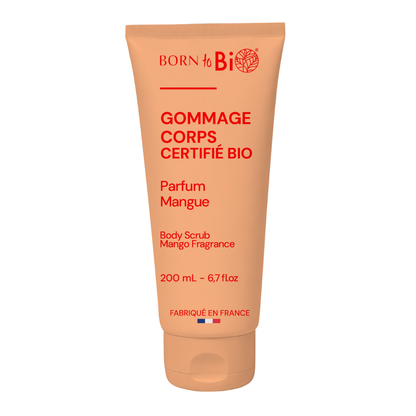 Biologische Bodyscrub met Mangogeur 200 ml