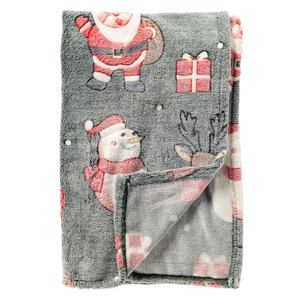 Fluffy Kerstdekentje