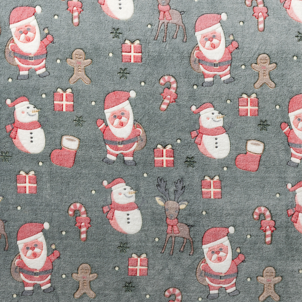 Fluffy Kerstdekentje