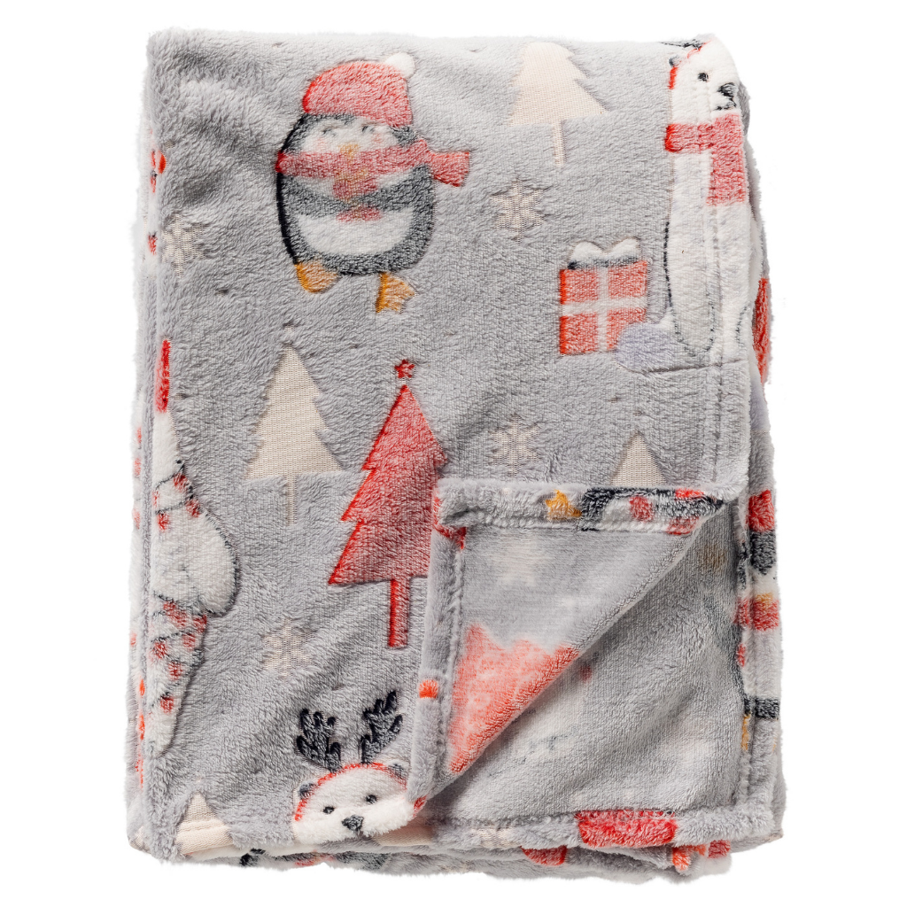 Fluffy Kerstdekentje