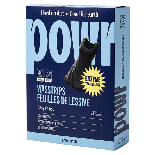 POWR Wasstrips voor donkere was - 40 wasbeurten