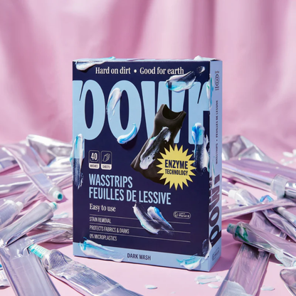 POWR Wasstrips voor donkere was - 40 wasbeurten