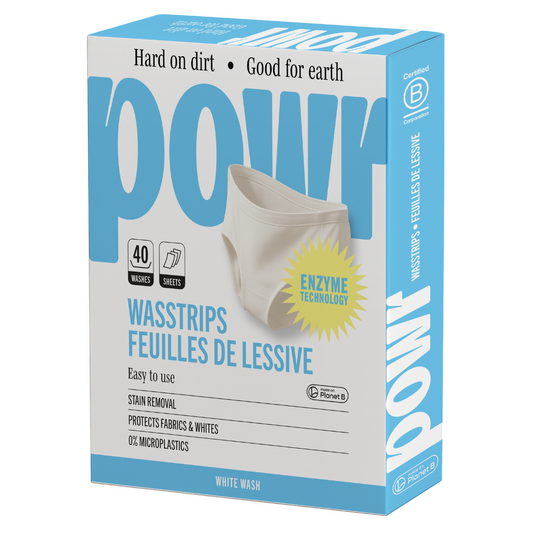 POWR Wasstrips voor witte was - 40 wasbeurten