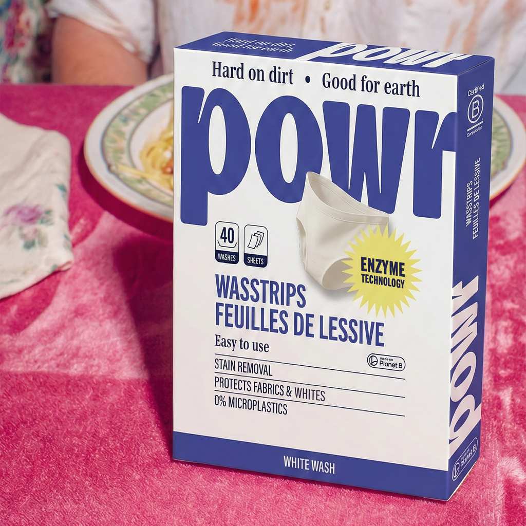 POWR Wasstrips voor witte was - 40 wasbeurten