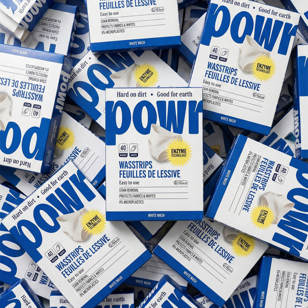 POWR Wasstrips voor witte was - 40 wasbeurten
