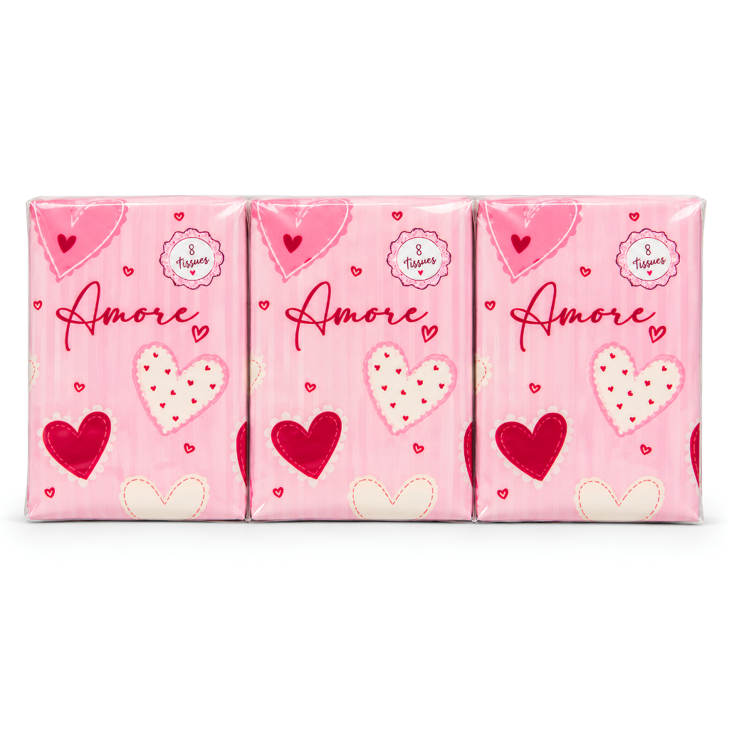 Papieren zakdoekjes - 6 pakjes