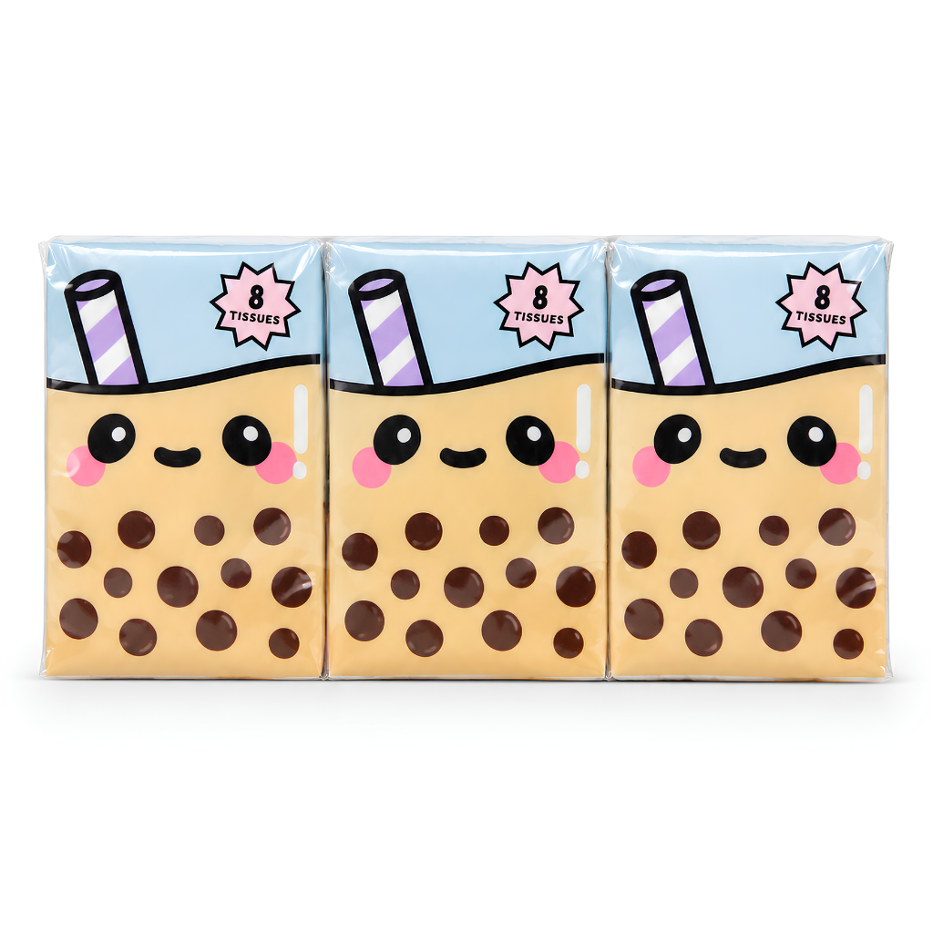 Papieren zakdoekjes - 6 pakjes
