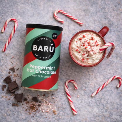 BARÚ Peppermint Hot Chocolate poeder 250 gram