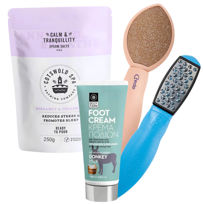 Voetverzorging Set - Relaxing + GRATIS Epsomzout 250 gram