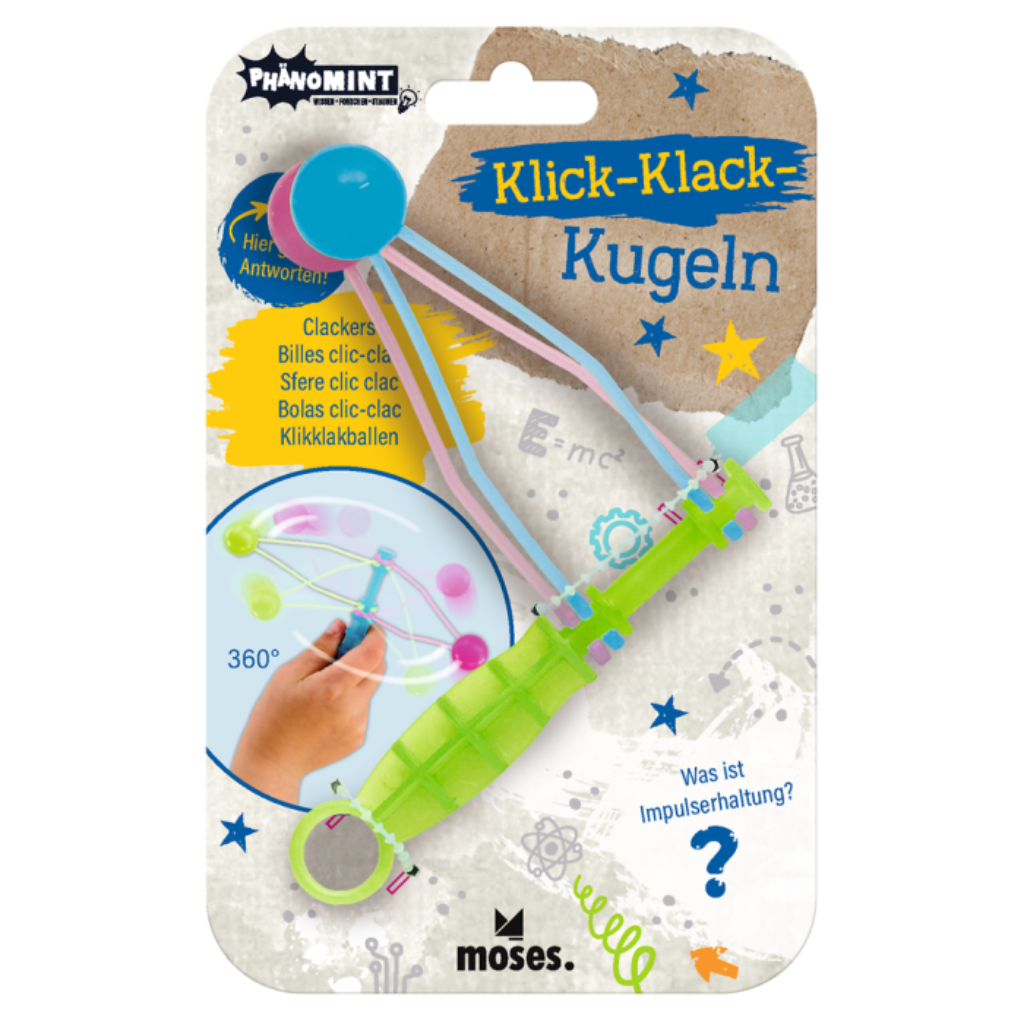 PhänoMINT lichtgevende klik klak kogels