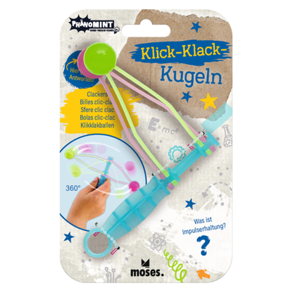 PhänoMINT lichtgevende klik klak kogels