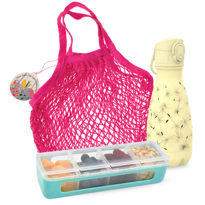 Katoen netzakje - Snack Set