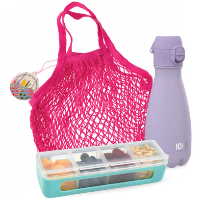 Katoen netzakje - Snack Set