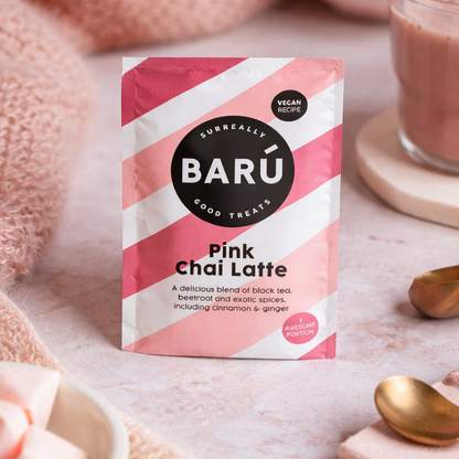 BARÚ Chai Latte testpakket + GRATIS Swirly Hot Chocolate