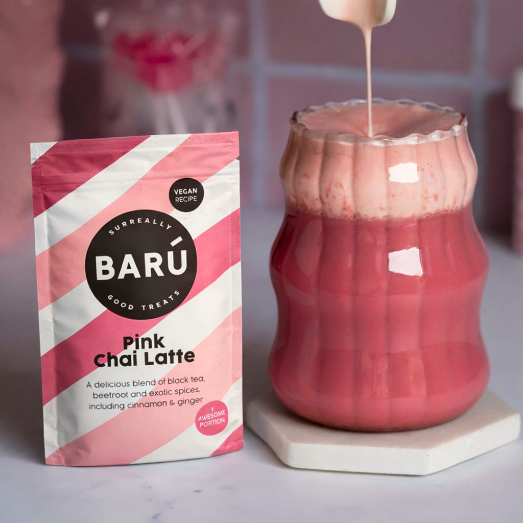 BARÚ Pink Chai Latte poeder - Proefverpakking 20 gram
