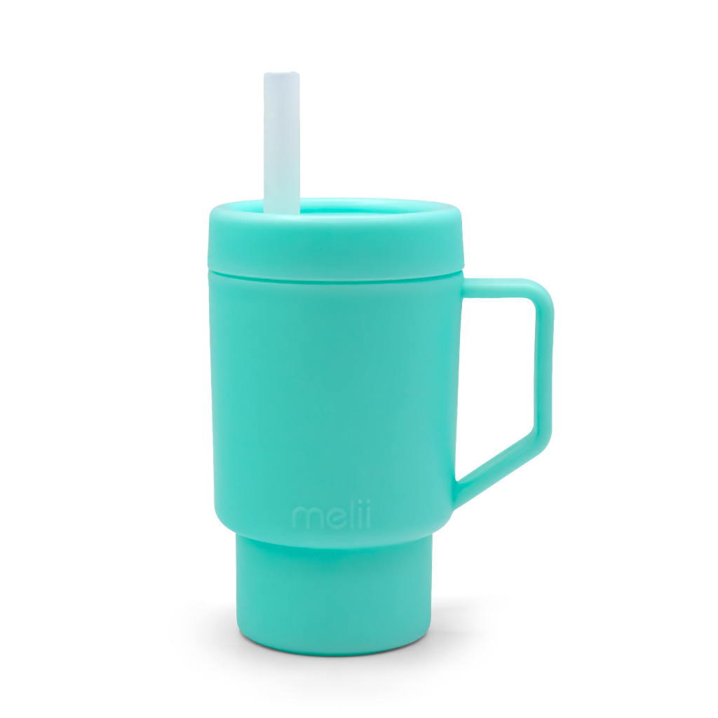 Melii - Plastic tumbler met rietje voor kinderen
