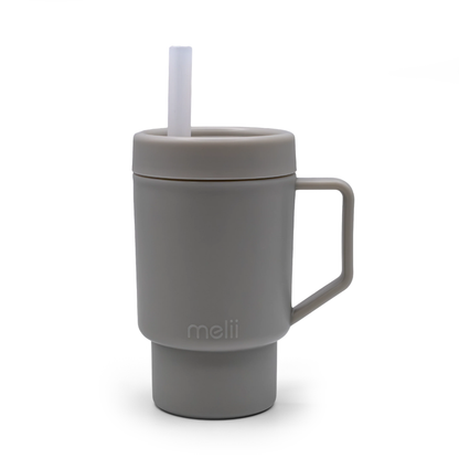 Melii - Plastic tumbler met rietje voor kinderen