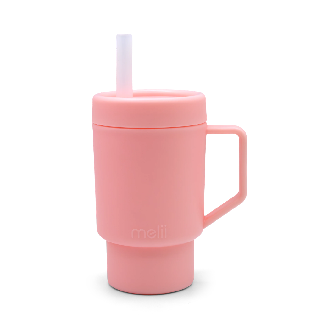 Melii - Plastic tumbler met rietje voor kinderen