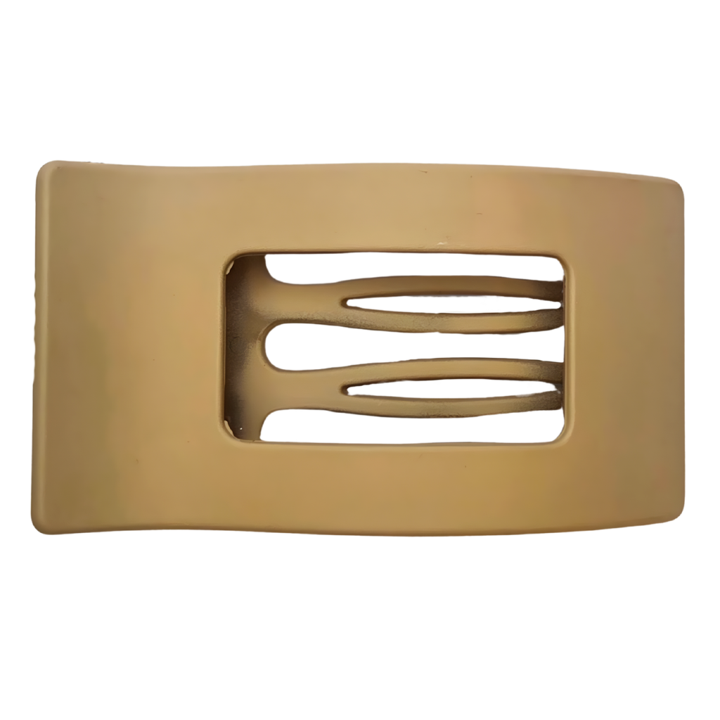 Haarclip plat in rechthoekige vorm