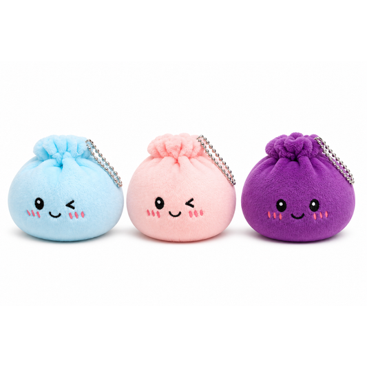 Mystery Plush dumpling Sleutelhanger (8,5cm)