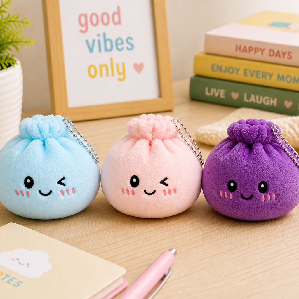 Mystery Plush dumpling Sleutelhanger (8,5cm)