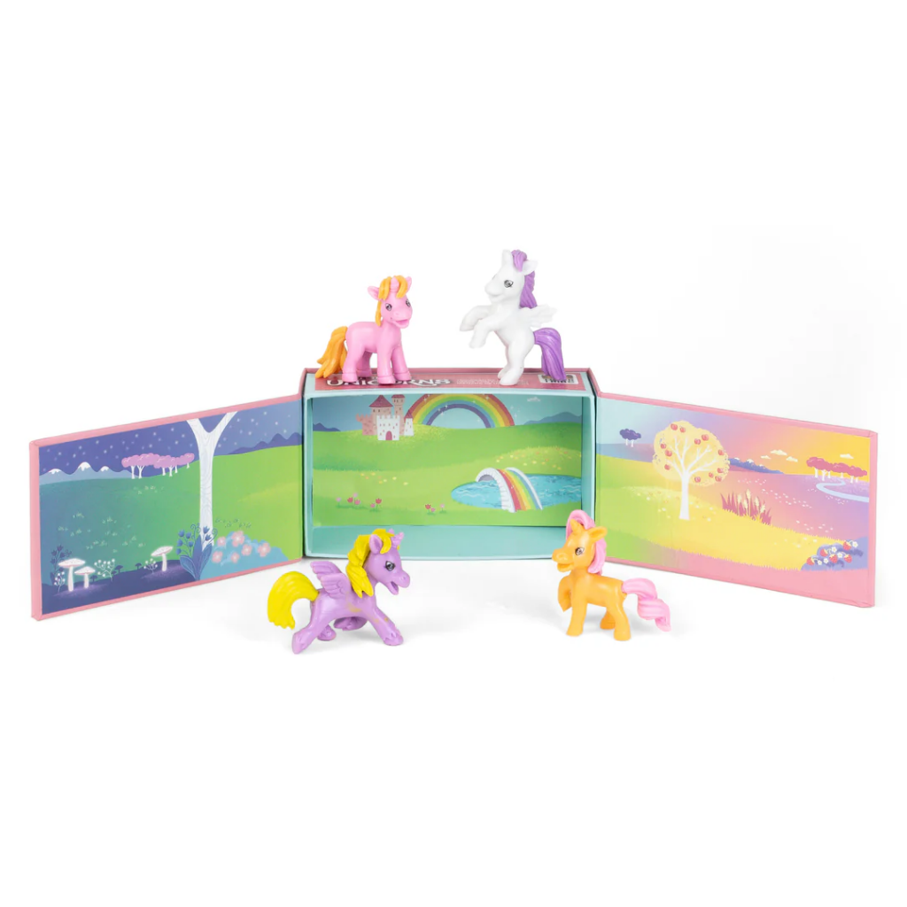 Mini speelfiguren set in opbergdoos