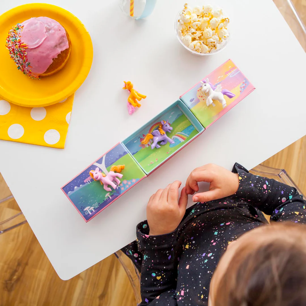 Mini speelfiguren set in opbergdoos