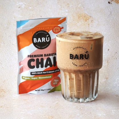 BARÚ SUIKERVRIJ Premium Barista Chai BIO poeder 40 gram