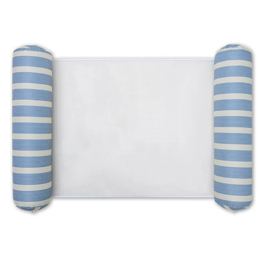Premium water hangmat - Blauw/beige