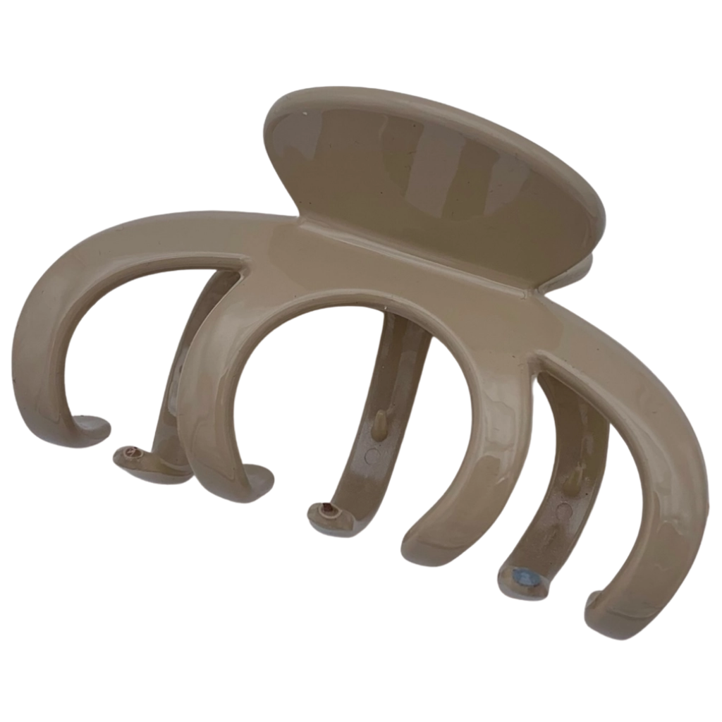 Haarclip met glanzende afwerking